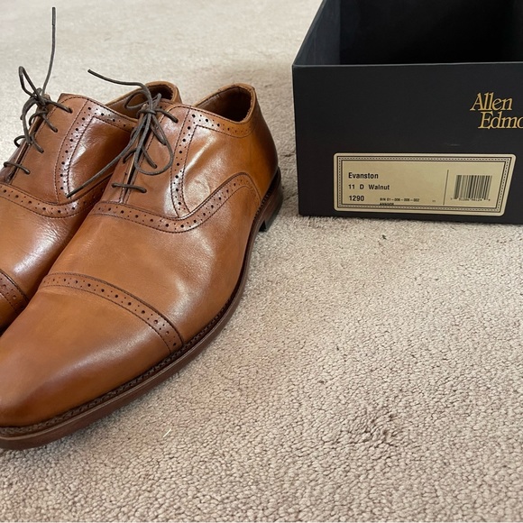 Allen Edmonds 11 Evanston walnut shoes main image 4